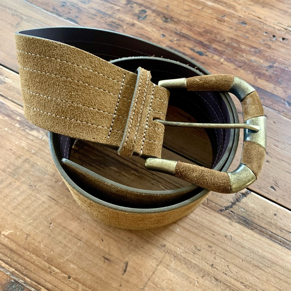 Sezane Sophie Suede Belt, Sz 80, NWOT